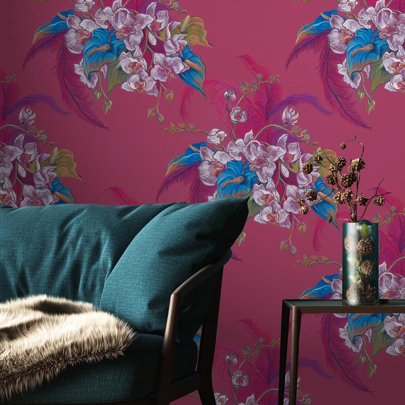 טפט Eileen Fuchsia