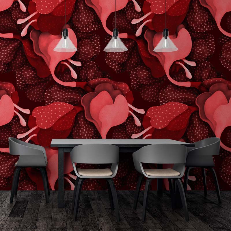 טפט Floomy – Red