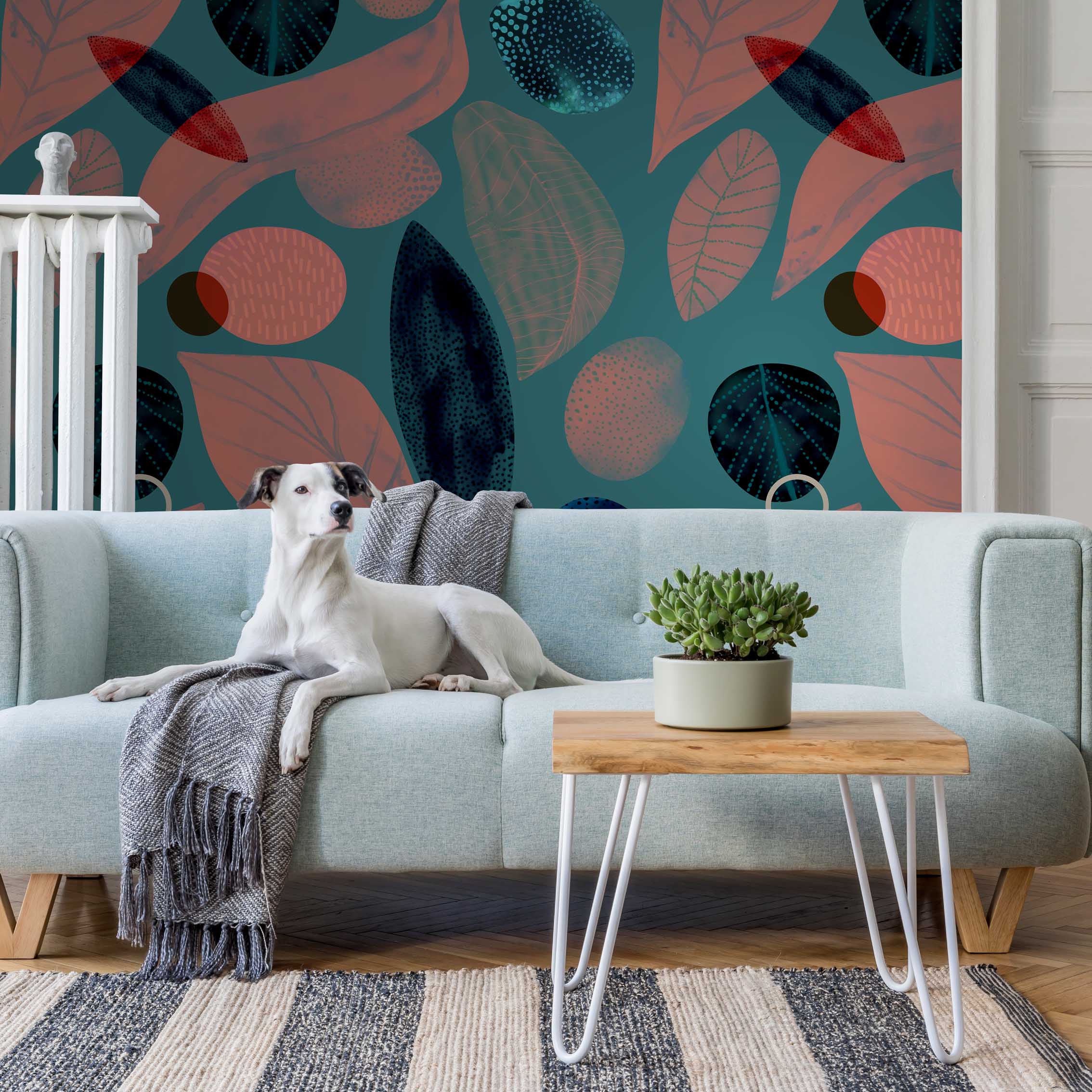 טפט Spring Leaf – Chewinggum