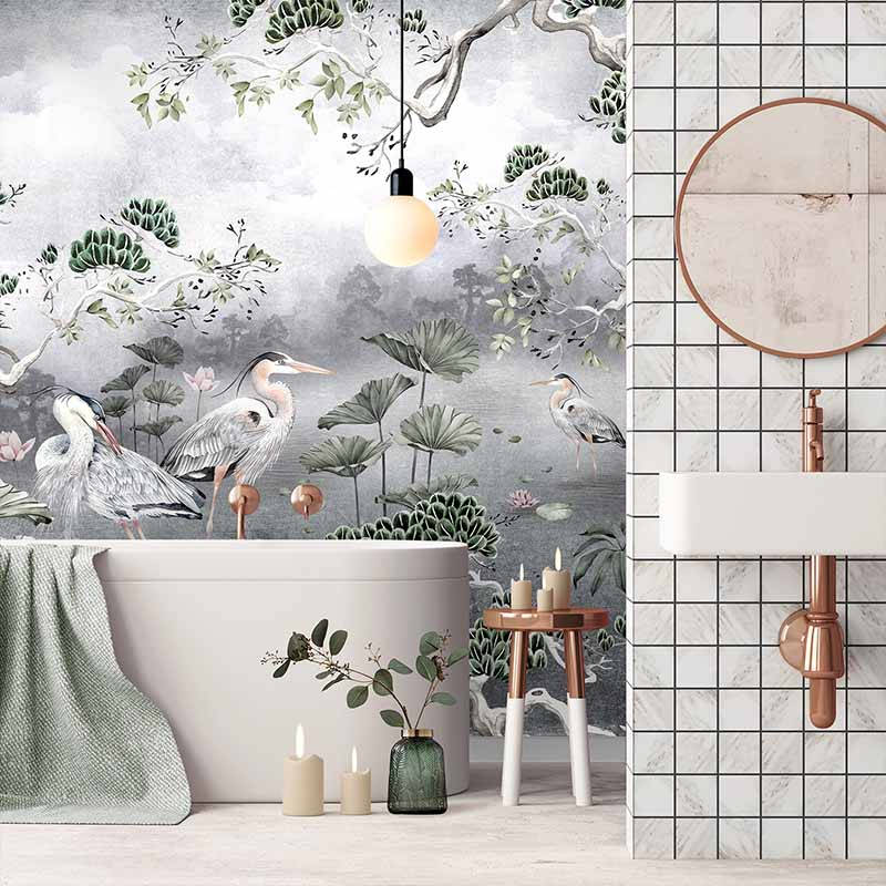 טפט Silver Orient Mural