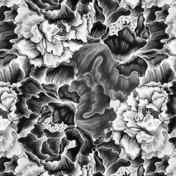 Midnight Peonies – Ebony