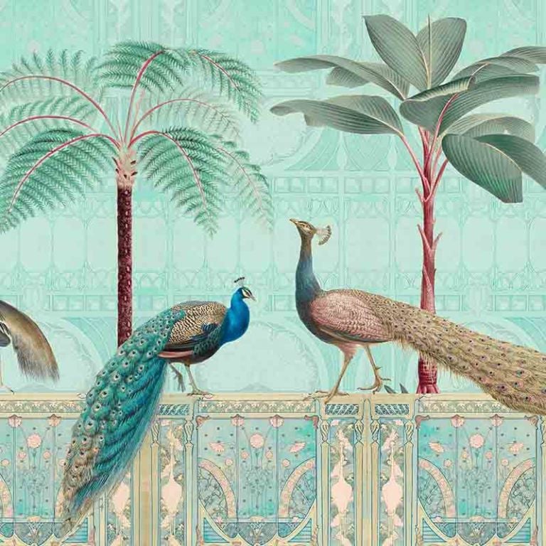 Chinoiserie Palace Of Birds – Sunset
