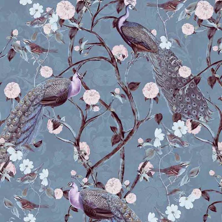 Chinoiserie Peacocks – Midnight