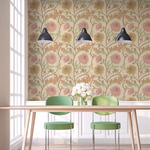 Climbing Dahlia Green Pink