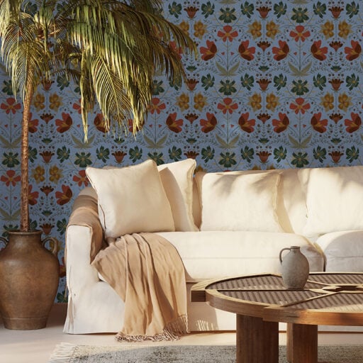 Cosmos Terracotta Blue