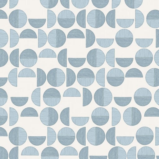 Half Moon – Cotton Blue