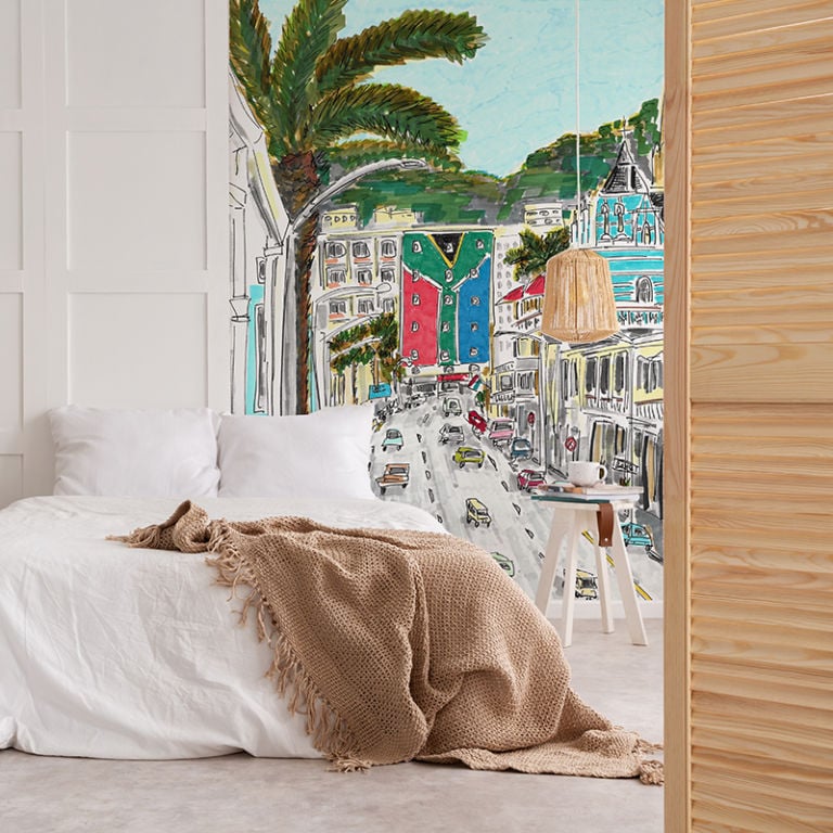 Long Street – With Flag