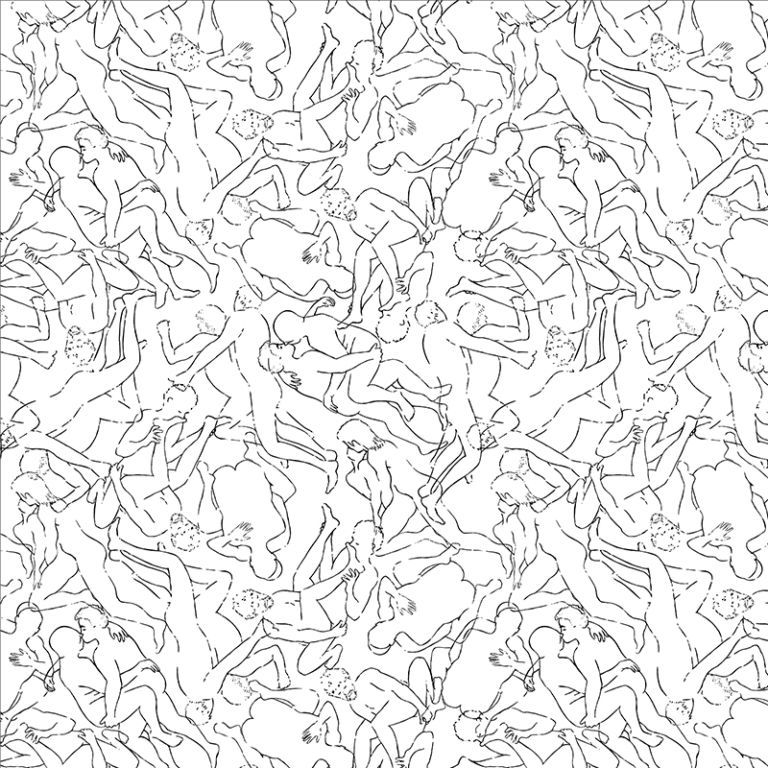 Mansutra Black On White