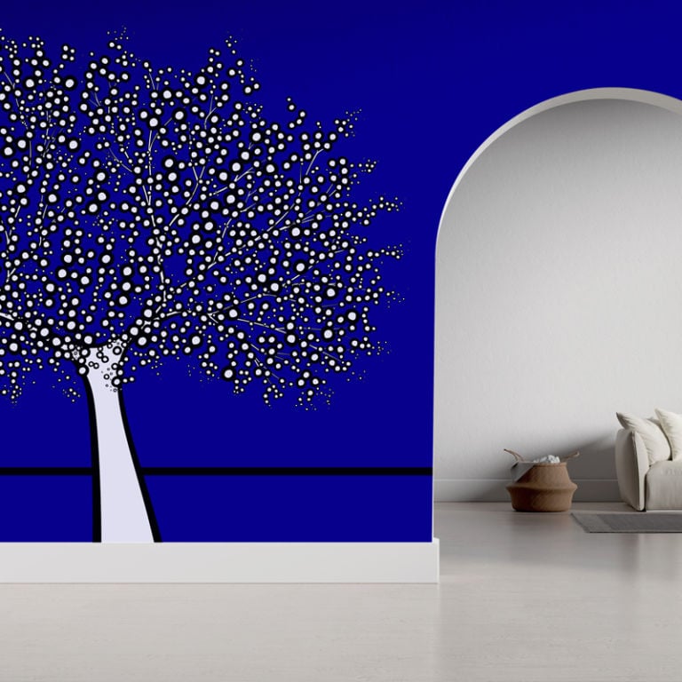 My Ultramarine Blue Tree