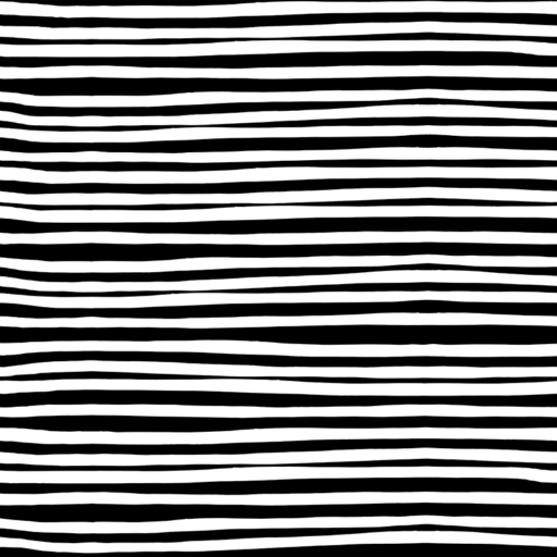 Stripes – White on Black