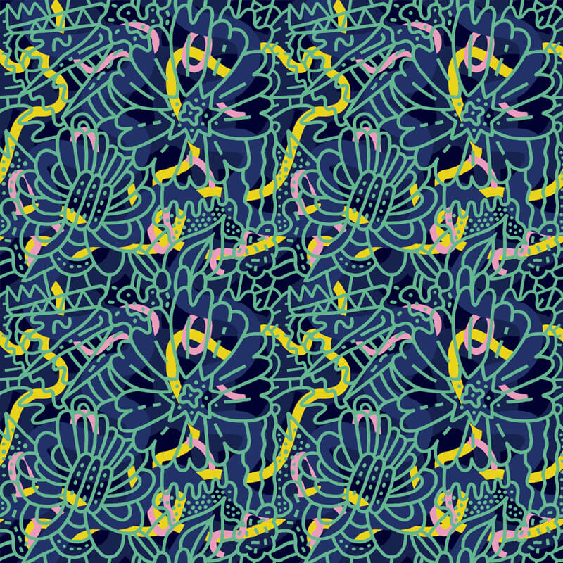 Sunset Nude with Wild Flower Bouquet – Apple