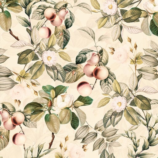 Vintage Spring Flowers Garden – Morning Dew