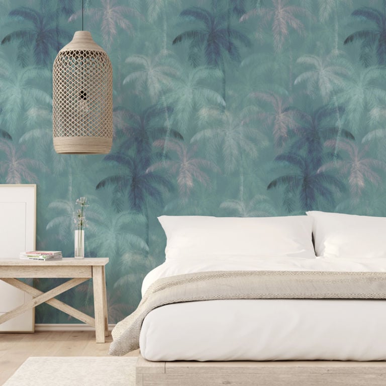 Dreaming Palm Trees – Blue